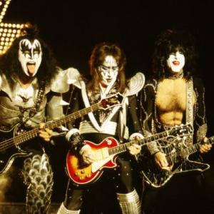 Gene Simmons, Ace Frehley and Paul Stanley