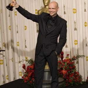 For Best live action short film The Oscar is awarded to Jochen Alexander Freydank for Spielzeugland Toyland A Mephisto Film Production backstage in the press room at the 81st Annual Academy Awards from the Kodak Theatre in Hollywood CA Sunday February 22 2009