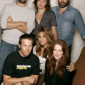 David Duchovny, Julianne Moore, James Le Gros, Bart Freundlich, Maggie Gyllenhaal and Eva Mendes at event of Trust the Man (2005)