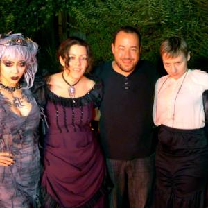 Derek Frey and the cast of Vampires Kiss