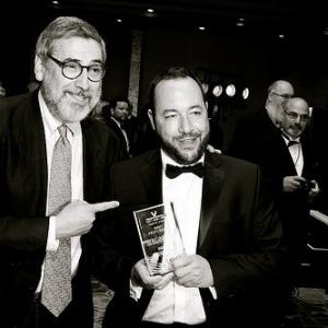 Derek Frey accepts the BEST FEATURETTE Award for THE BALLAD OF SANDEEP at the 2011 Vegas Cinefest.