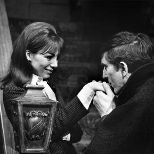 Still of Jonathan Frid and Kathryn Leigh Scott in Dark Shadows 1966