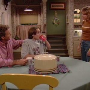 Still of Will Friedle Betsy Randle and William Russ in Boy Meets World 1993