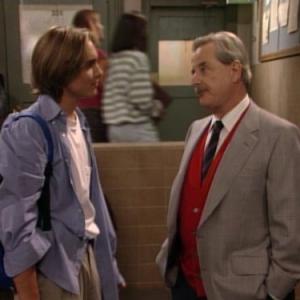Still of William Daniels and Will Friedle in Boy Meets World (1993)