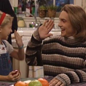 Still of Will Friedle and Lindsay Ridgeway in Boy Meets World 1993