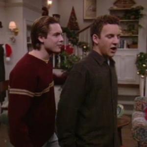 Still of Ben Savage and Will Friedle in Boy Meets World 1993