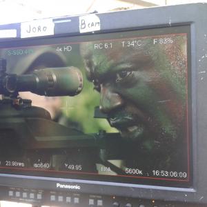 Enoch Frost as Sniper 'Jock' Barnes in Sniper6 'Killshot'