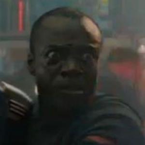 Enoch Frost as Rifle Guard in 'Guardians Of The Galaxy'.