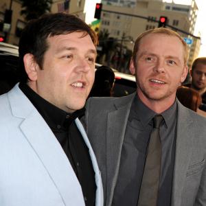 Nick Frost and Simon Pegg at event of Polas (2011)