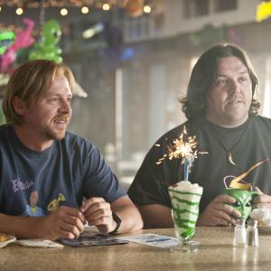 Still of Nick Frost and Simon Pegg in Polas 2011