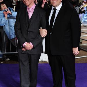 Nick Frost and Simon Pegg at event of Polas (2011)