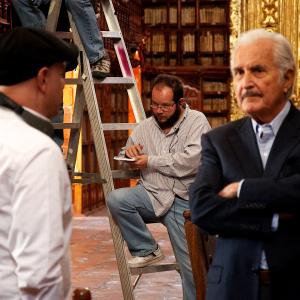 Carlos Fuentes, Alejandro Springall and Arturo Antonio Tay Balderas in Hace 150 años, Crónica de la Batalla de Puebla por Carlos Fuentes (2012)