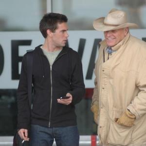 Still of Brian Dennehy and Drew Fuller in The Ultimate Gift 2006