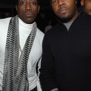 Wesley Snipes and Antoine Fuqua