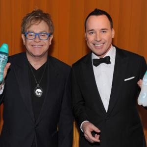 Elton John and David Furnish at event of The 82nd Annual Academy Awards 2010
