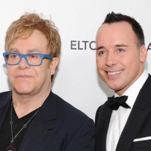 Elton John and David Furnish at event of The 82nd Annual Academy Awards 2010