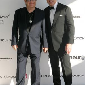 Elton John and David Furnish at event of The 82nd Annual Academy Awards (2010)