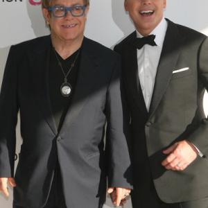 Elton John and David Furnish at event of The 82nd Annual Academy Awards (2010)
