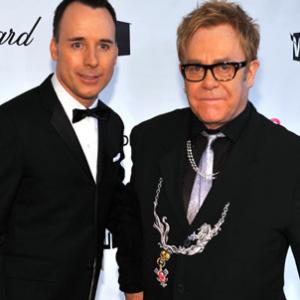 Elton John and David Furnish at event of The 80th Annual Academy Awards (2008)