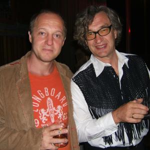 a fine Whisky and a good chat with Director Wim Wenders at the Dont come Knocking Premiere