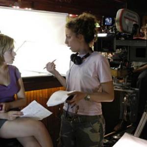 Shainee Gabel and Scarlett Johansson in A Love Song for Bobby Long 2004
