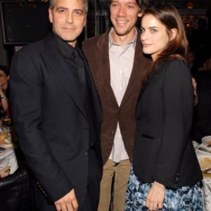 George Clooney Amanda Peet and Stephen Gaghan