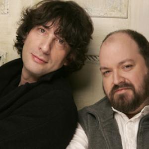 Neil Gaiman and Dave McKean at event of Mirrormask (2005)