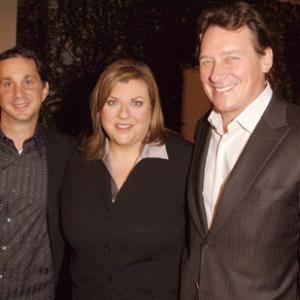 Gail Berman, David Gale and Gary Lucchesi at event of Æon Flux (2005)