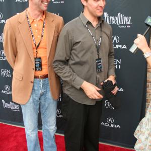 Brian Rohan and Richard Gale at the Gen Art Film Festival Chicago