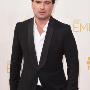 Johnny Galecki at event of The 66th Primetime Emmy Awards (2014)
