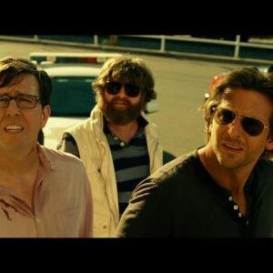 Still of Bradley Cooper Zach Galifianakis and Ed Helms in Pagirios 3 velniai zino kur 2013