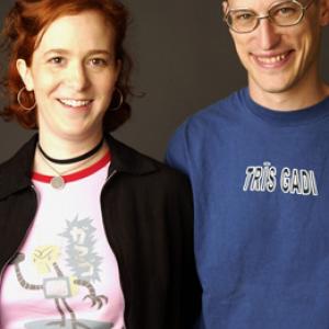 Michael Galinsky and Suki Hawley at event of Horns and Halos 2002