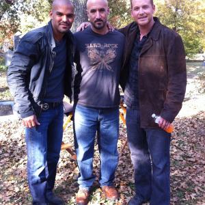 2 Fast 2 Furious reunion on the set of CHASE w Amaury Nolasco and Cole Hauser