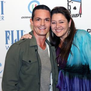 Billy Gallo and Camryn Manheim at 3rd Annual Poker Tournament for the Childrens Institute