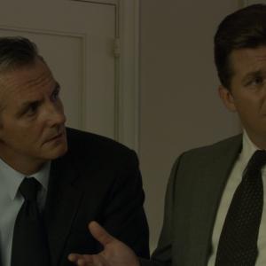With David DeBeck as a Treasury Agent in a scene from Showtime original series 