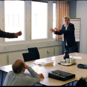 Still of Jens Albinus and Peter Gantzler in Direktøren for det hele (2006)