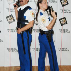 Mary Birdsong and Robert Ben Garant at event of Reno 911! Miami 2007