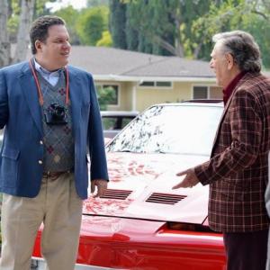 Still of George Segal and Jeff Garlin in The Goldbergs 2013