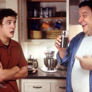 Still of Jeff Garlin and Sam Huntington in Sleepover 2004