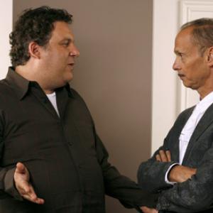 John Waters and Jeff Garlin at event of This Filthy World (2006)