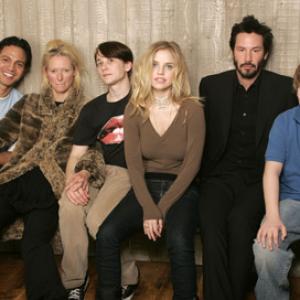 Keanu Reeves, Benjamin Bratt, Kelli Garner, Tilda Swinton, Lou Taylor Pucci and Chase Offerle at event of Thumbsucker (2005)