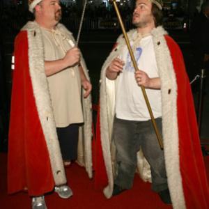 Jack Black and Kyle Gass at event of Tenacious D in The Pick of Destiny (2006)