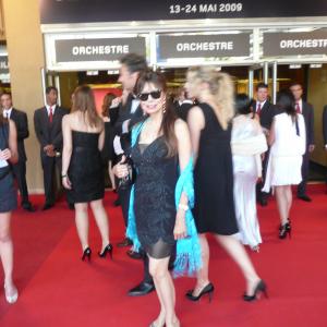 Cassandra Gava at Cannes Film Festival, May 2009