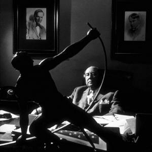 Jerry Geisler celebrity lawyer in his office 1959