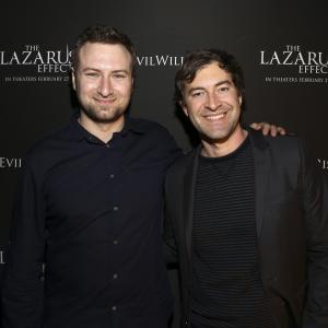 Mark Duplass and David Gelb at event of Lozoriaus efektas 2015