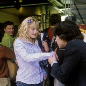 Still of Hilary Duff and Yani Gellman in The Lizzie McGuire Movie (2003)