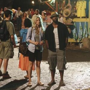Still of Jason George and Mamie Gummer in Off the Map (2011)