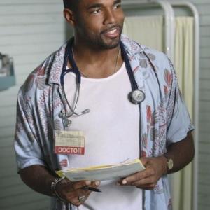 Still of Jason George in Off the Map 2011