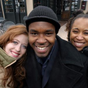 Bridget Barkan, Nelson George and Sydnee Stewart at event of Everyday People (2004)