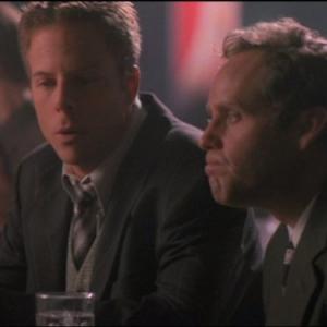 Still of Peter MacNicol and Greg Germann in Ally McBeal (1997)
